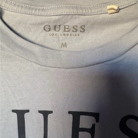 5/$25 ((GUESS Men's Light Blue Lion Tee)) - Picture 3 of 3